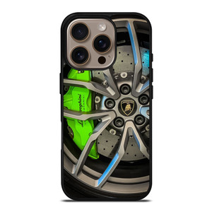 LAMBORGHINI WHEEL LOGO iPhone 16 Pro Case Cover LAMBORGHINI WHEEL LOGO iPhone 16 Pro Case Cover