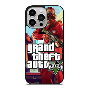 GRAND TEFT AUTO FIVE GTA iPhone 14 Pro Case Cover
