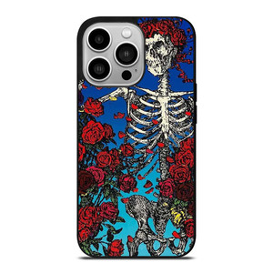 GRATEFUL DEAD SKULL AND ROSE iPhone 14 Pro Case Cover