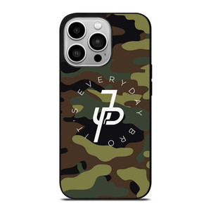 JAKE PAUL EVERYDAY BRO CAMO iPhone 14 Pro Case Cover