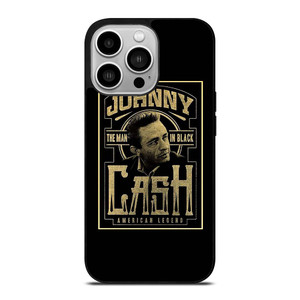 JOHNNY CASH THE MAN IN BLACK AMERICAN LEGEND iPhone 14 Pro Case Cover