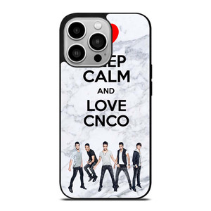 KEEP CALM AND LOVE CNCO MARBLE iPhone 14 Pro Case Cover