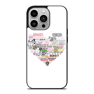 KPOP ALL BAND LOVE iPhone 14 Pro Case Cover