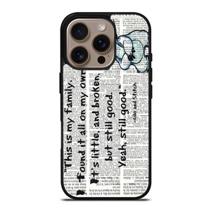 LILO AND STITCH QUOTES Disney iPhone 16 Pro Case Cover