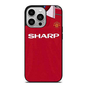 MANCHESTER UNITED FC CLASSIC JERSEY SHARP iPhone 14 Pro Case Cover