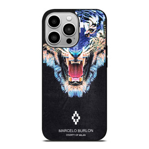 MARCELO BURLON TIGER iPhone 14 Pro Case Cover