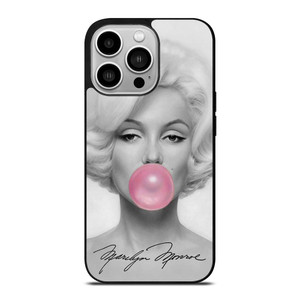 MARILYN MONROE PINK BUBBLEGUM iPhone 14 Pro Case Cover