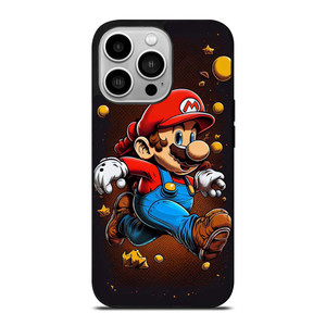 MARIO BROSS GAME CARTOON iPhone 14 Pro Case Cover