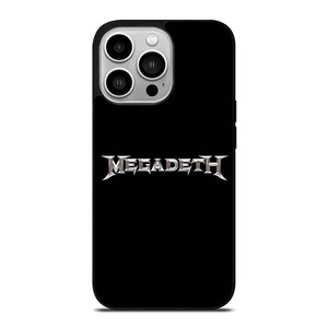 MEGADETH LOGO METAL BAND iPhone 14 Pro Case Cover