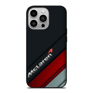 MERCEDES MCLEREN LOGO STRIPE iPhone 14 Pro Case Cover