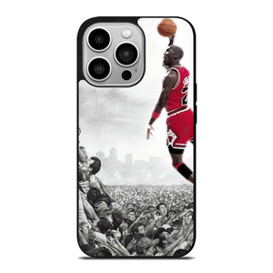 MICHAEL JORDAN AIR DUNK WALL iPhone 14 Pro Case Cover