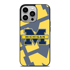 MICHIGAN WOLVERINES LOGO iPhone 14 Pro Case Cover