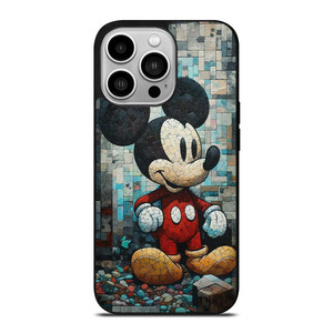 MICKEY MOUSE DISNEY MOZAIC iPhone 14 Pro Case Cover