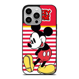 MICKEY MOUSE STRIPE DISNEY iPhone 14 Pro Case Cover