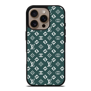 LOUIS VUITTON LV FENDI PATERN ICON LOGO iPhone 16 Pro Case Cover LOUIS VUITTON LV FENDI PATERN ICON LOGO iPhone 16 Pro Case Cover