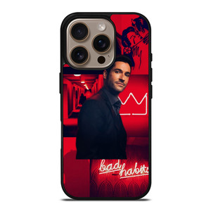 LUCIFER MOVIES BAD HABITS iPhone 16 Pro Case Cover LUCIFER MOVIES BAD HABITS iPhone 16 Pro Case Cover