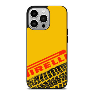PIRELLI TIRE LOGO YELLOW iPhone 14 Pro Case Cover