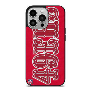 SAN FRANCISCO 49ERS FOOTBALL TEAM LOGO iPhone 14 Pro Case Cover