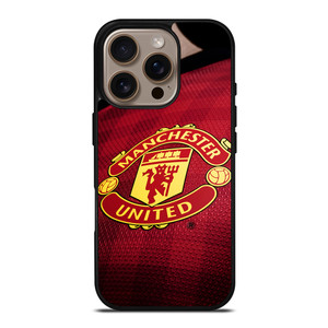 MANCHESTER UNITED LOGO JERSEY iPhone 16 Pro Case Cover MANCHESTER UNITED LOGO JERSEY iPhone 16 Pro Case Cover