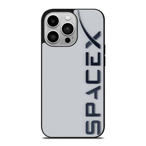 SPACE X LOGO GREY iPhone 14 Pro Case Cover