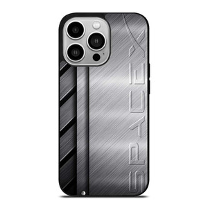 SPACE X LOGO METAL PLATE iPhone 14 Pro Case Cover