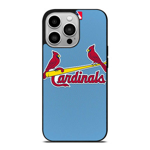 ST LOUIS CARDINALS LOGO BASEBALL TEAM MASCOTS iPhone 14 Pro Case Cover