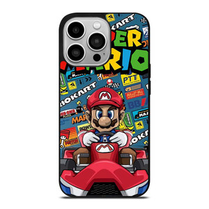 SUPER MARIO BROSS MARIO KART NINTENDO iPhone 14 Pro Case Cover