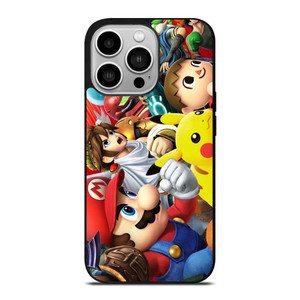 SUPER SMASH BROSS ALL STAR iPhone 14 Pro Case Cover