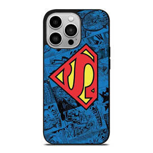 SUPERMAN DC COMIC LOGO iPhone 14 Pro Case Cover