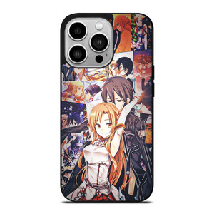 SWORD ART ONLINE KIRITO AND ASUNA iPhone 14 Pro Case Cover