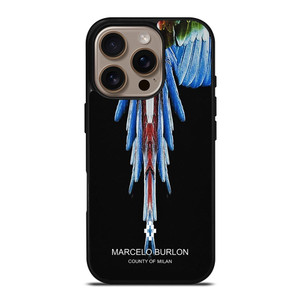 MARCELO BURLON BIRD iPhone 16 Pro Case Cover