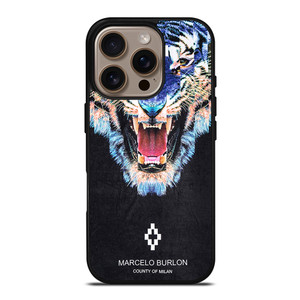 MARCELO BURLON TIGER iPhone 16 Pro Case Cover