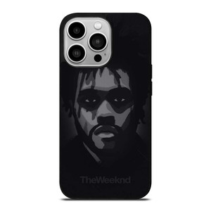 THE WEEKND FACE WHITE BLACK iPhone 14 Pro Case Cover