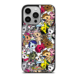 TOKIDOKI UNICORN COLLAGE iPhone 14 Pro Case Cover