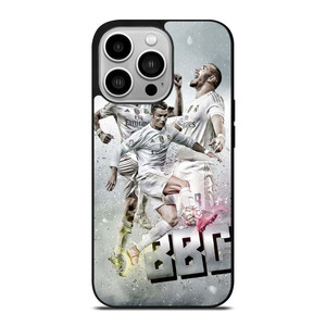 TRIO BBC REAL MADRID iPhone 14 Pro Case Cover