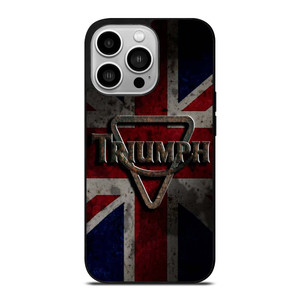 TRIUMPH MOTORCYCLE EMBLEM 2 iPhone 14 Pro Case Cover