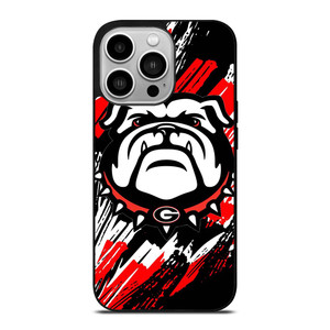 UGA UNIVERSITY OF GEORGIA BULLDOGS LOGO iPhone 14 Pro Case Cover