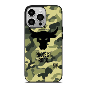 UNDER ARMOUR LOGO PROJECT ROCK CAMO iPhone 14 Pro Case Cover