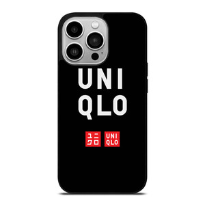 UNIQLO LOGO BLACK 2 iPhone 14 Pro Case Cover
