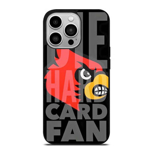 UNIVERSITY OF LOUISVILLE CARDINALS FAN iPhone 14 Pro Case Cover