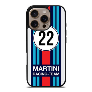 MARTINI RACING TEAM 22 iPhone 16 Pro Case Cover MARTINI RACING TEAM 22 iPhone 16 Pro Case Cover