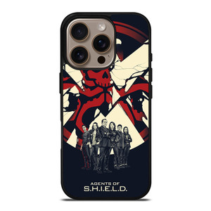 MARVEL AGENTS OF SHIELD ART iPhone 16 Pro Case Cover