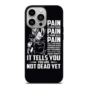 VEGETA QUOTE DRAGON BALL 2 iPhone 14 Pro Case Cover