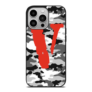 VLONE CAMO LOGO iPhone 14 Pro Case Cover