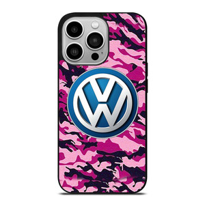 VW VOLKSWAGEN PINK CAMO iPhone 14 Pro Case Cover