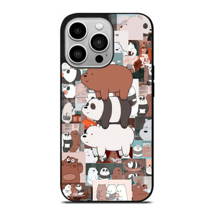 WE BARE BEARS COLLAGE iPhone 14 Pro Case Cover