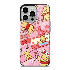 WINNIE THE POOH CUTE CARTOON iPhone 14 Pro Case Cover
