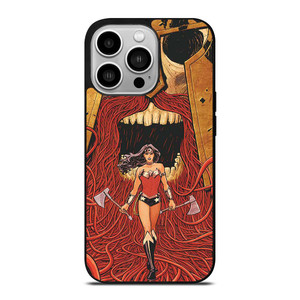 WONDER WOMAN CARTOON iPhone 14 Pro Case Cover