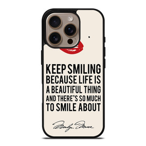 MARYLIN MONROE QUOTES iPhone 16 Pro Case Cover MARYLIN MONROE QUOTES iPhone 16 Pro Case Cover