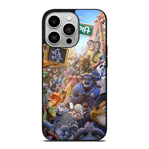 ZOOTOPIA CHARACTERS Disney iPhone 14 Pro Case Cover
